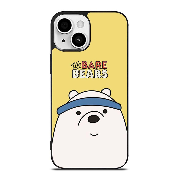 ICE BEAR WE BARE BEARS CARTOON 3 iPhone 13 Mini Case Cover