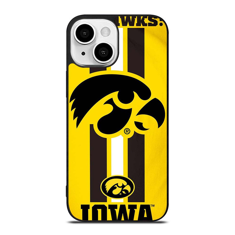 IOWA HAWKEYES FLAG iPhone 13 Mini Case Cover