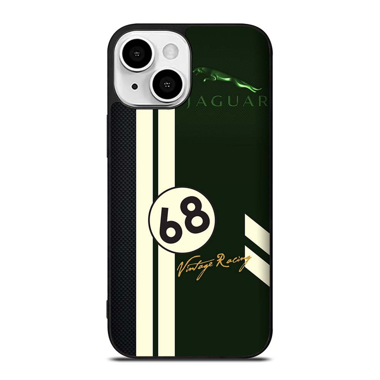 JAGUAR VINTAGE RACING LOGO iPhone 13 Mini Case Cover