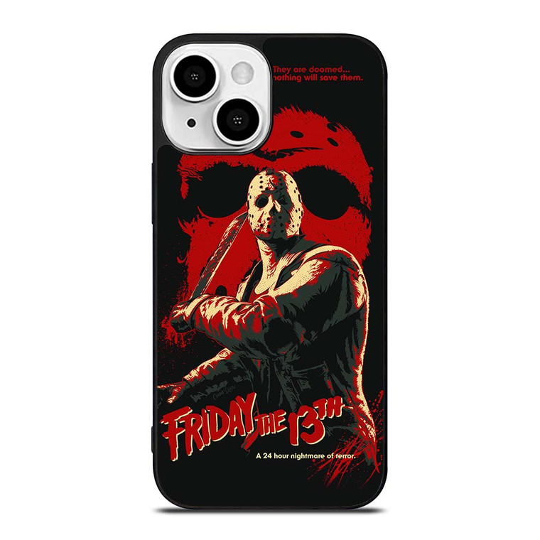 JASON FRIDAY THE 13TH POSTER iPhone 13 Mini Case Cover