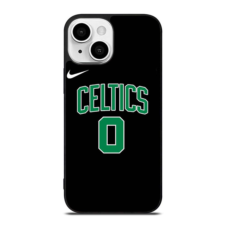 JASON TATUM BOSTON CELTICS BLACK iPhone 13 Mini Case Cover