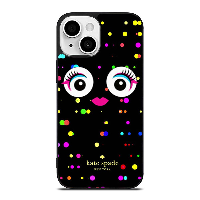 KATE SPADE COLORFULL MONSTER EYE iPhone 13 Mini Case Cover