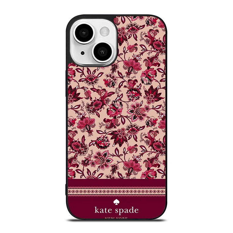 KATE SPADE FLOWER VINTAGE iPhone 13 Mini Case Cover