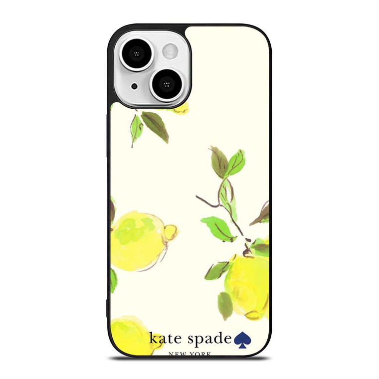 KATE SPADE NEW YORK LEMON iPhone 13 Mini Case Cover