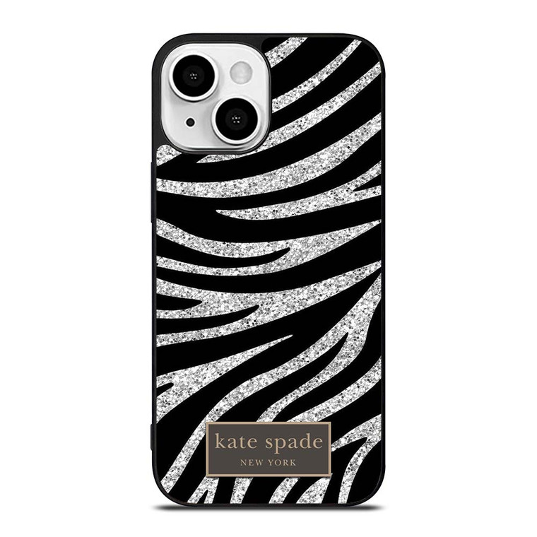 KATE SPADE NEW YORK ZEBRA PATTERN iPhone 13 Mini Case Cover