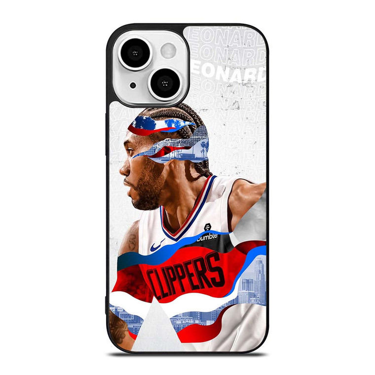 KAWHI LEONARD LOS ANGELES CLIPPERS iPhone 13 Mini Case Cover