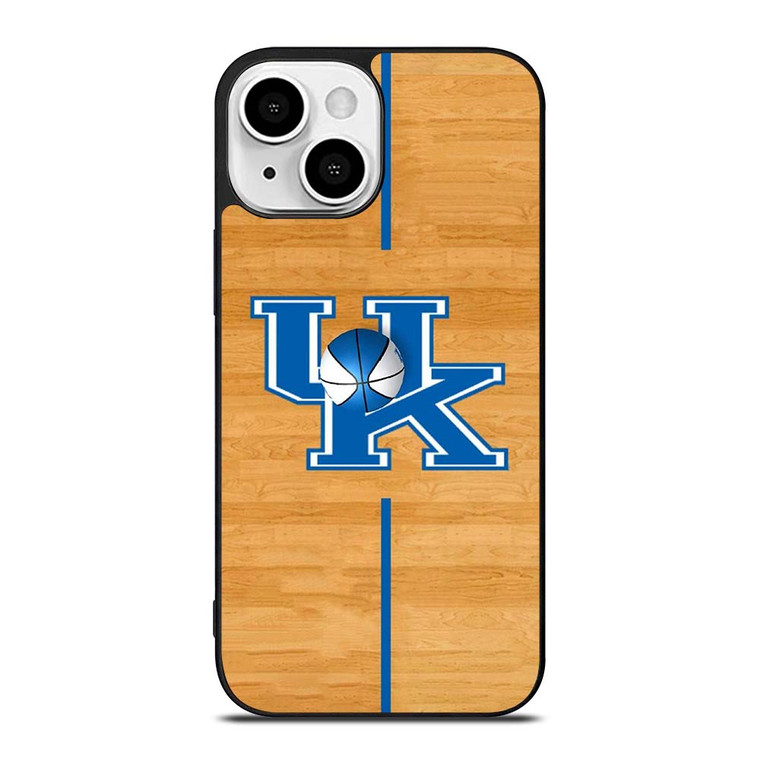 KENTUCKY WILDCATS WOODEN SYMBOL iPhone 13 Mini Case Cover