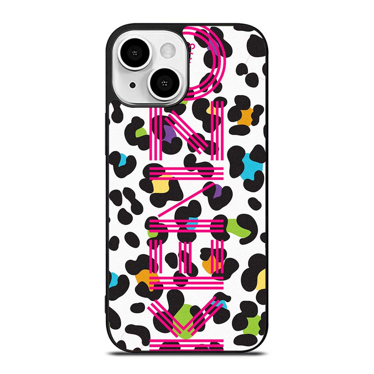 KENZO PARIS COLORFUL LEOPARD iPhone 13 Mini Case Cover