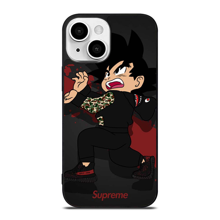 KIDS GOKU BAPE SUPREME iPhone 13 Mini Case Cover