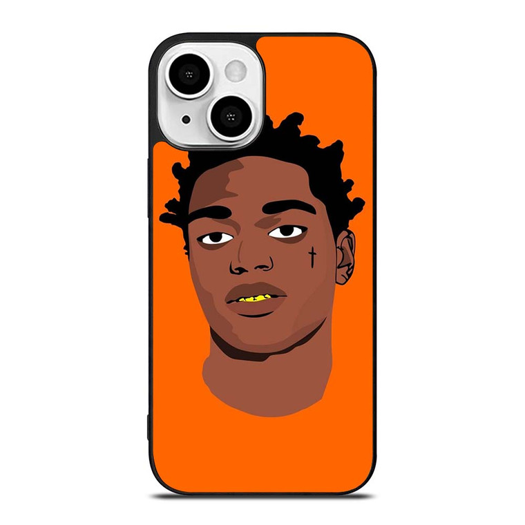 KODAK BLACK RAPPER CARTOON iPhone 13 Mini Case Cover