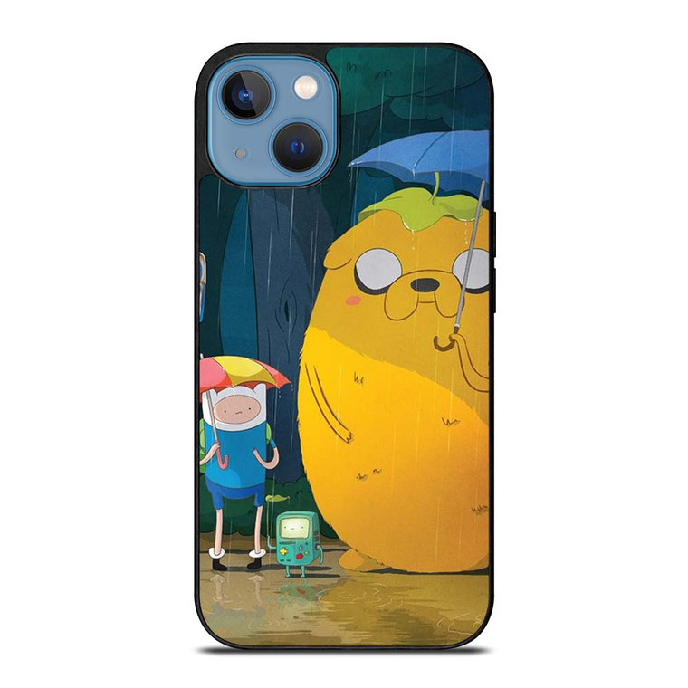 ADVENTURE TIME MY NEIGHBOUR TOTORO iPhone 13 Case Cover ADVENTURE TIME MY NEIGHBOUR TOTORO iPhone 13 Case Cover