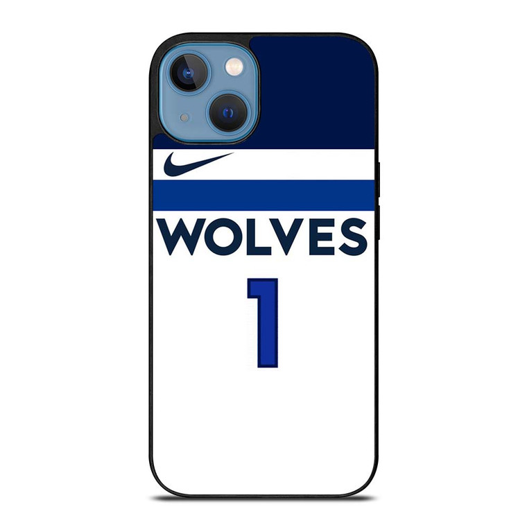 ANTHONY EDWARDS MINNESOTA TIMBERWOLVES NBA iPhone 13 Case Cover