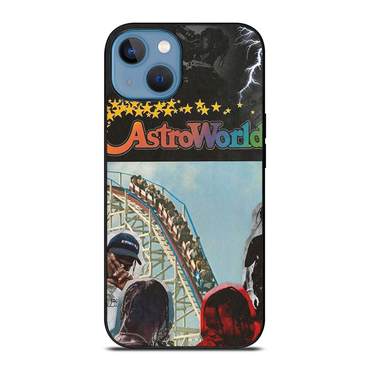 ASTROWORLD TRAVIS SCOTT COLLAGE iPhone 13 Case Cover
