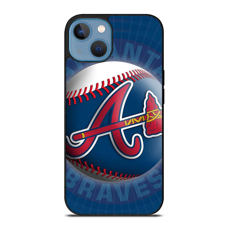 ATLANTA BRAVES MLB BALL iPhone 13 Case Cover