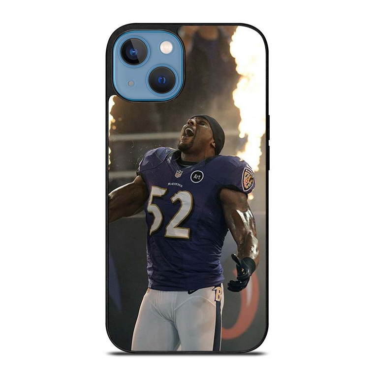 BALTIMORE RAVENS RAY LEWIS NFL iPhone 13 Case Cover
