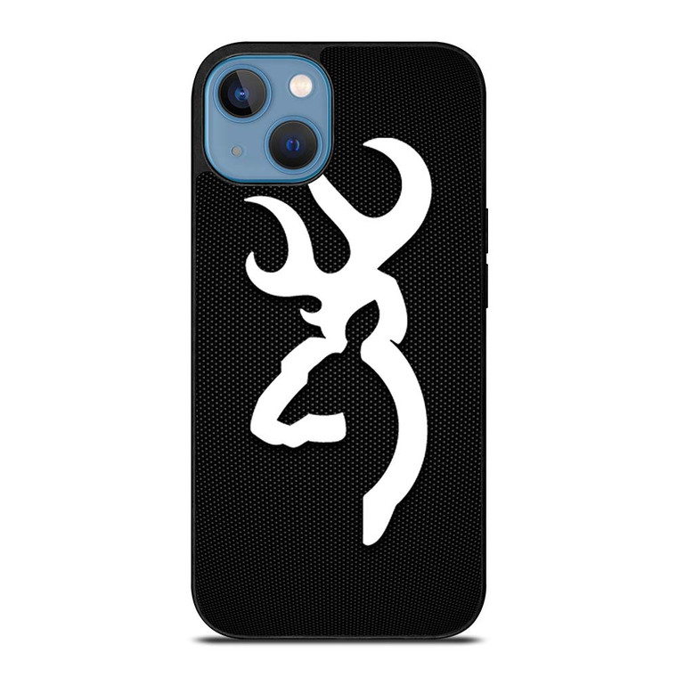BROWNING ARMS METAL LOGO iPhone 13 Case Cover
