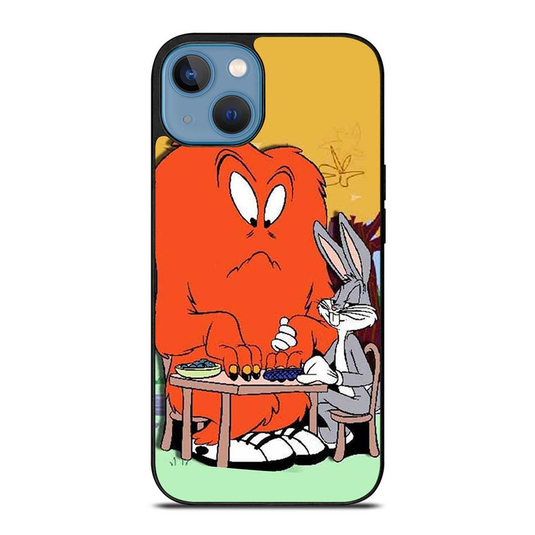 BUGS BUNNY AND GOSSAMER RED LOONEY TUNNES iPhone 13 Case Cover
