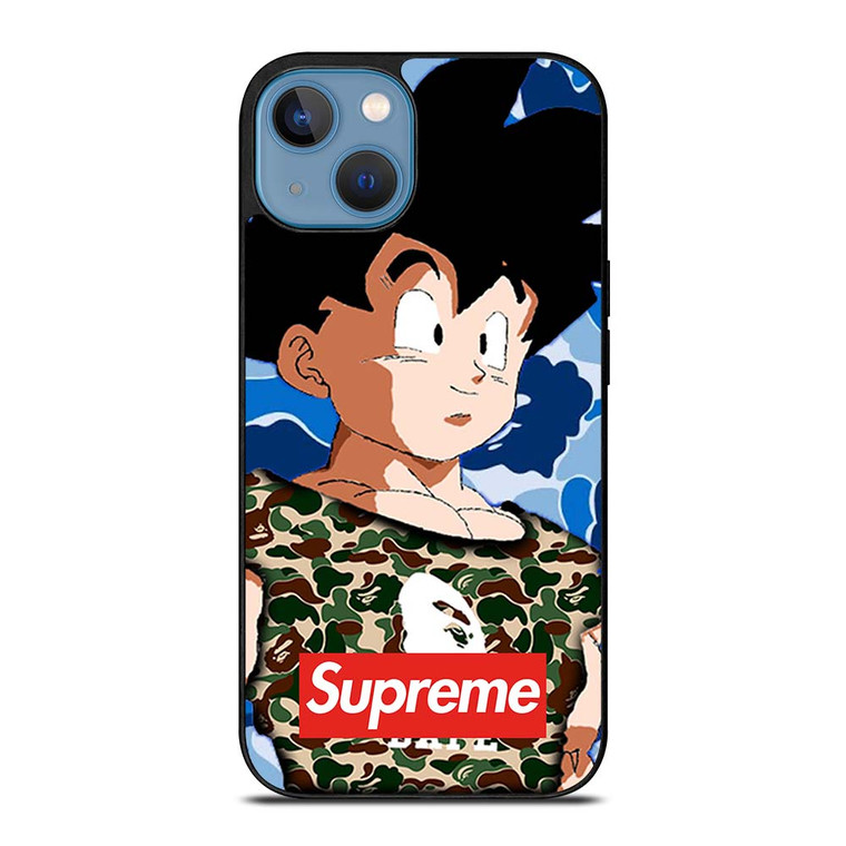 CAMO GOHAN BAPE SUPREME iPhone 13 Case Cover