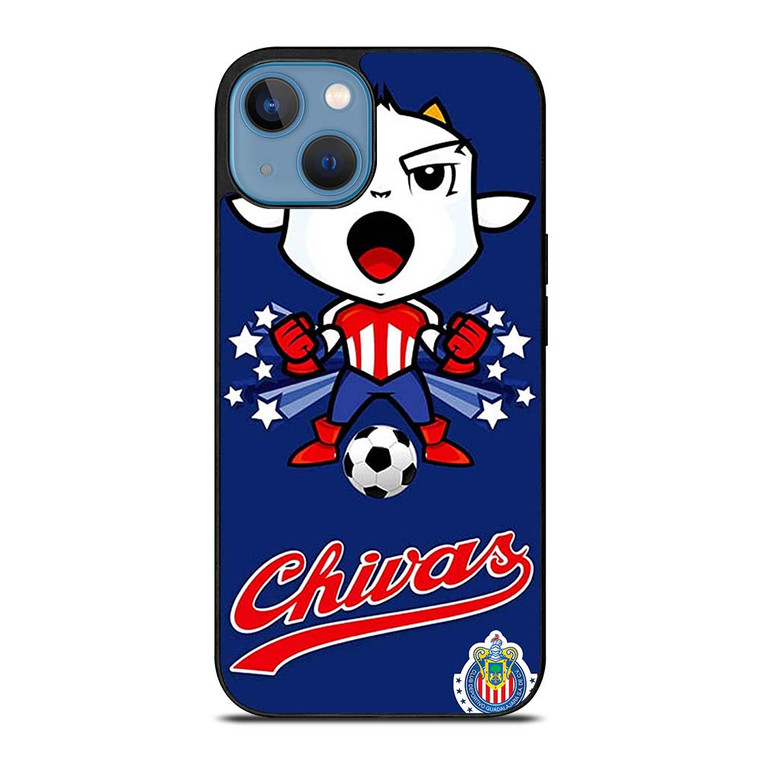 CHIVAS DE GUADALAJARA FOOTBALL MASCOT iPhone 13 Case Cover CHIVAS DE GUADALAJARA FOOTBALL MASCOT iPhone 13 Case Cover