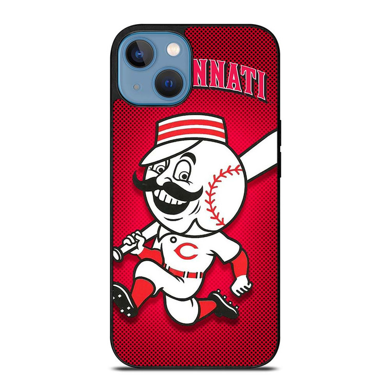 CINCINNATI REDS BASEBALL MASCOT iPhone 13 Case Cover