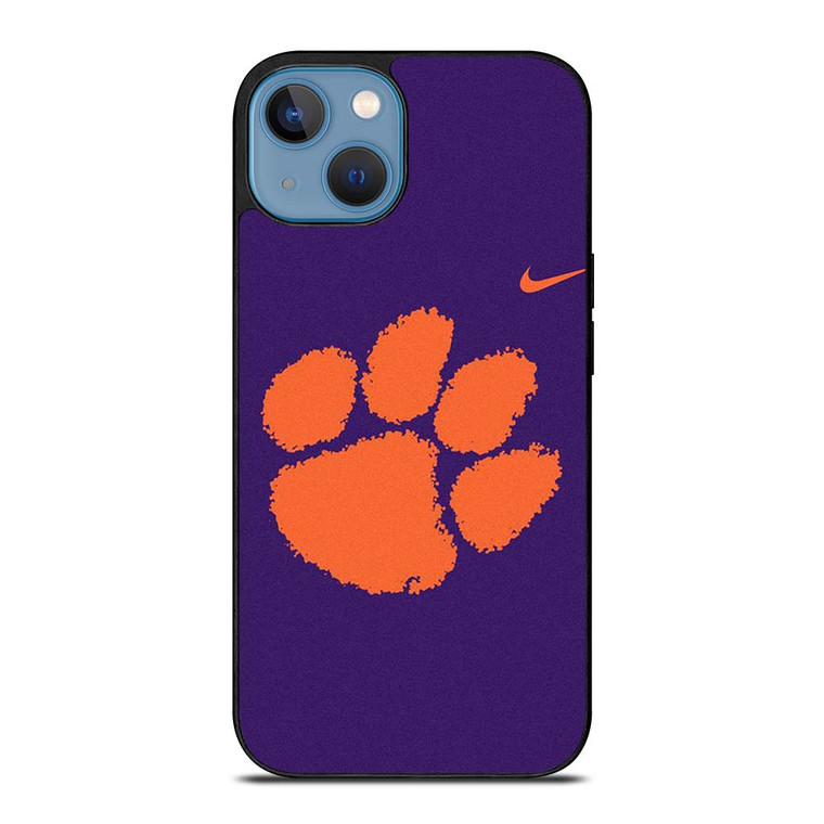 CLEMSON TIGERS SYMBOL NIKE iPhone 13 Case Cover