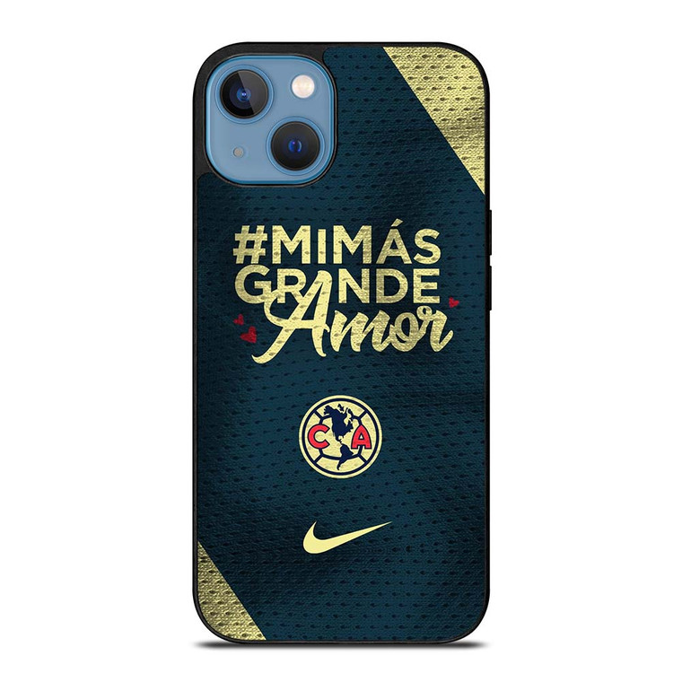 CLUB AMERICA MIMAS GRANDE AMOR NIKE iPhone 13 Case Cover