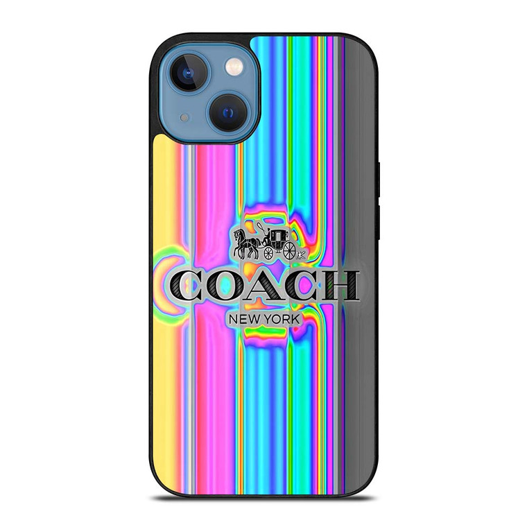 COACH NEW YORK ART iPhone 13 Case Cover