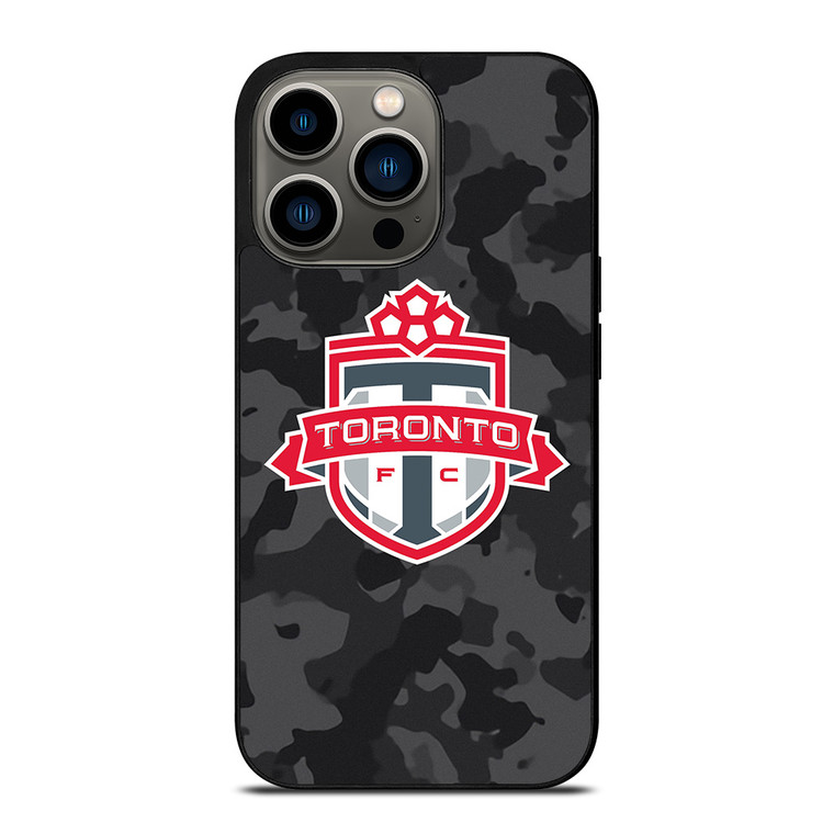 TORONTO FC MLS BLACK CAMO iPhone 13 Pro Case Cover