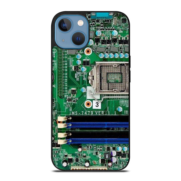 COMPUTER MOTHERBOARD iPhone 13 Case Cover