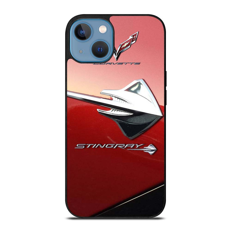 CORVETTE STINGRAY C7 EMBLEM iPhone 13 Case Cover