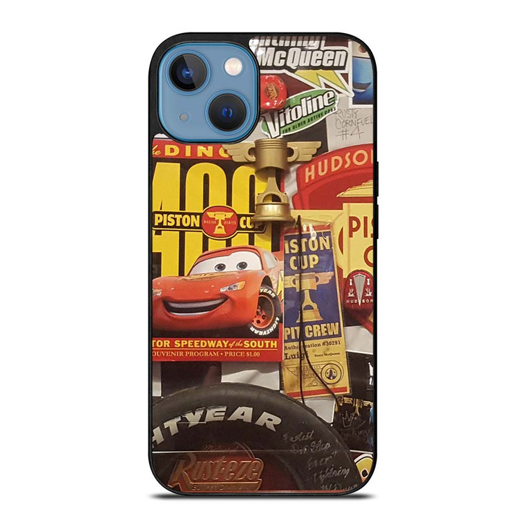 DISNEY CARS MOVIE COLLAGE iPhone 13 Case Cover