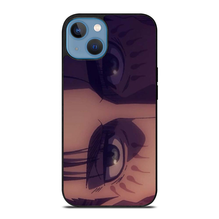 EREN YEAGER ATTACK ON TITAN FACE iPhone 13 Case Cover