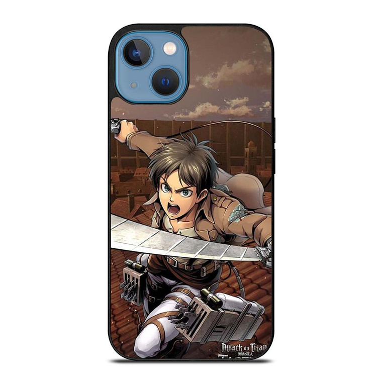 EREN YEAGER ATTACK ON TITAN TACTICS iPhone 13 Case Cover
