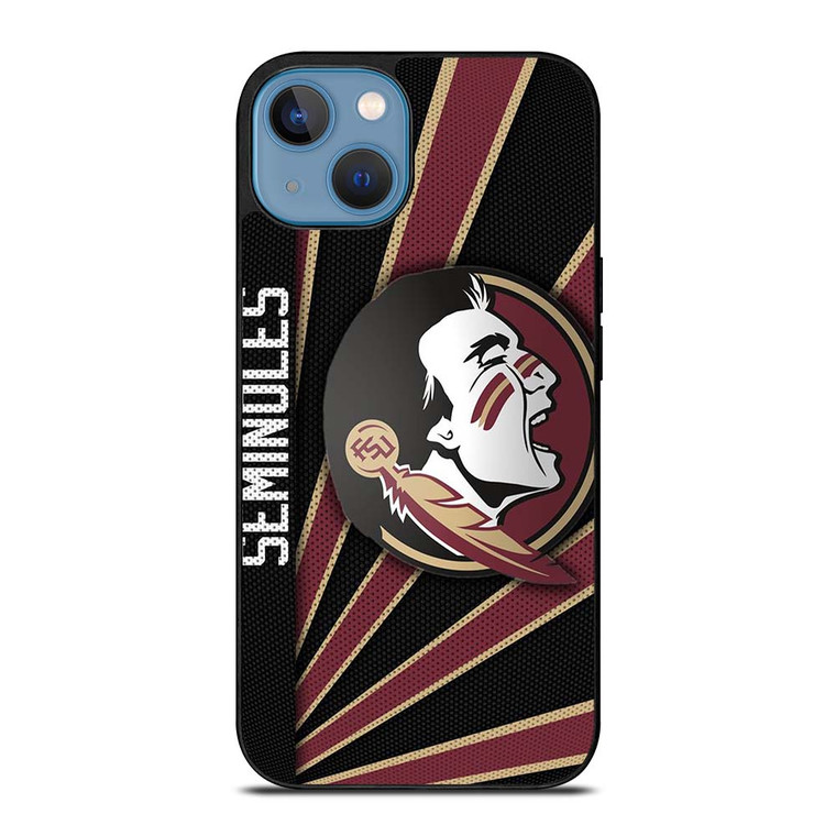 FLORIDA STATE FSU NFL LOGO iPhone 13 Case Cover