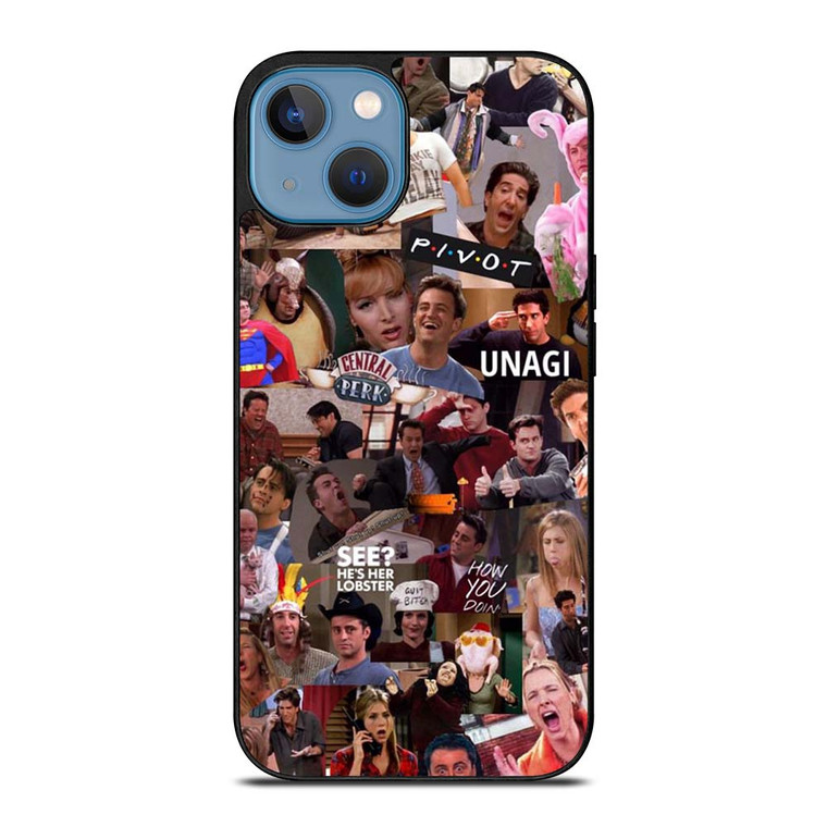 FRIENDS TV SHOW COLLAGE 2 iPhone 13 Case Cover