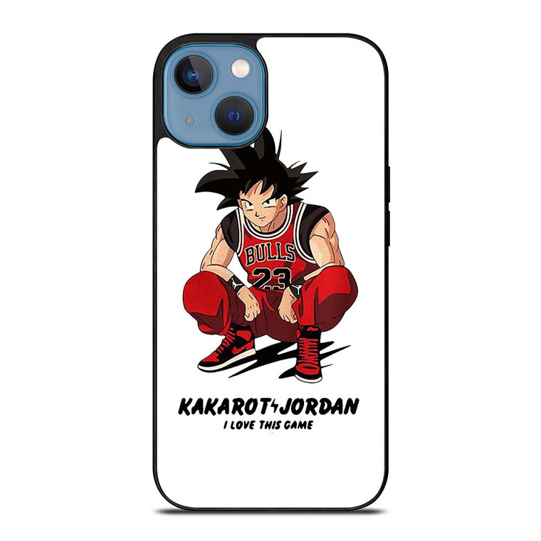 GOKU CHICAGO BULLS KAKAROT JORDAN iPhone 13 Case Cover