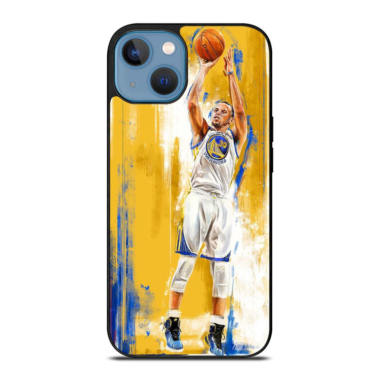 GOLDEN STATE STEPHEN CURRY YELLOW BASKET iPhone 13 Case Cover