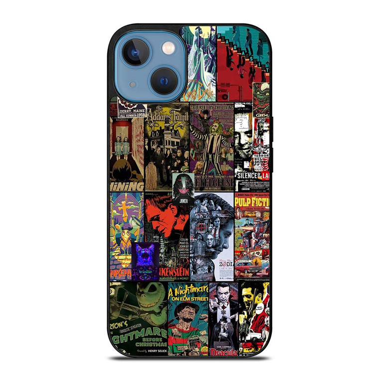 HORROR MOVIE COLLAGE iPhone 13 Case Cover