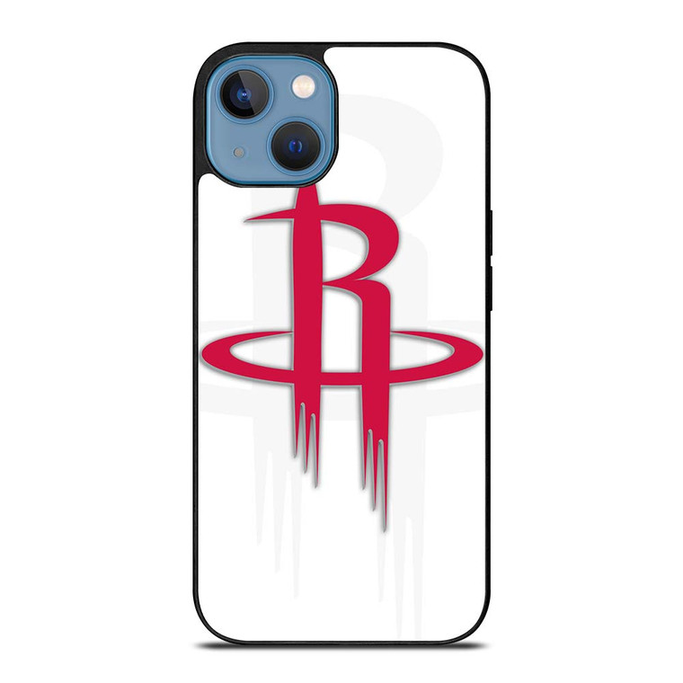 HOUSTON ROCKETS WHITE LOGO iPhone 13 Case Cover