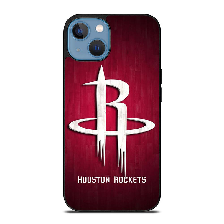 HOUSTON ROCKETS WOODEN LOGO 2 iPhone 13 Case Cover