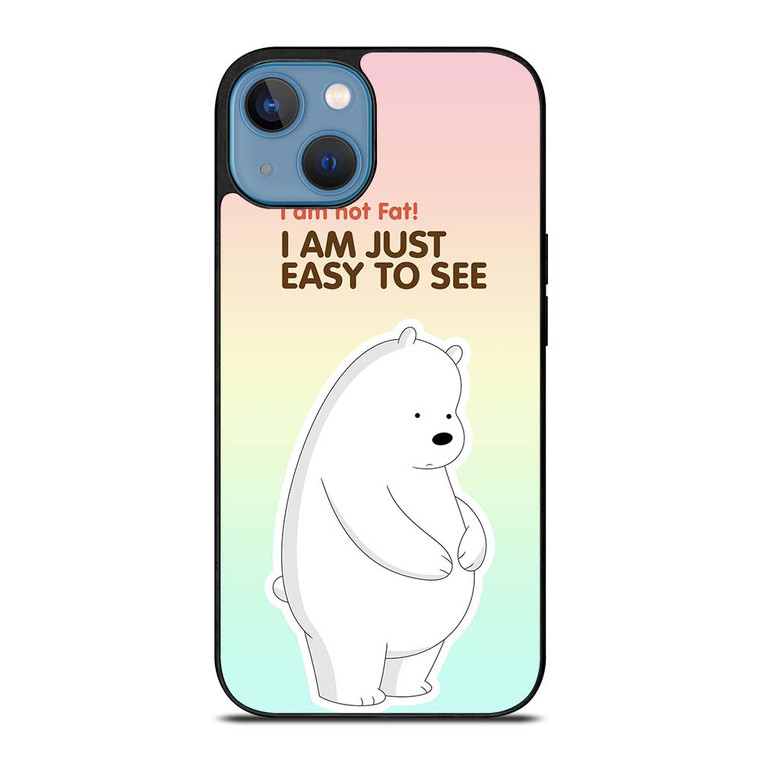 ICE BEAR WE BARE BEARS CARTOON iPhone 13 Case Cover