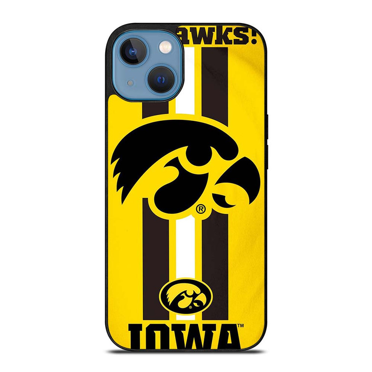 IOWA HAWKEYES FLAG iPhone 13 Case Cover