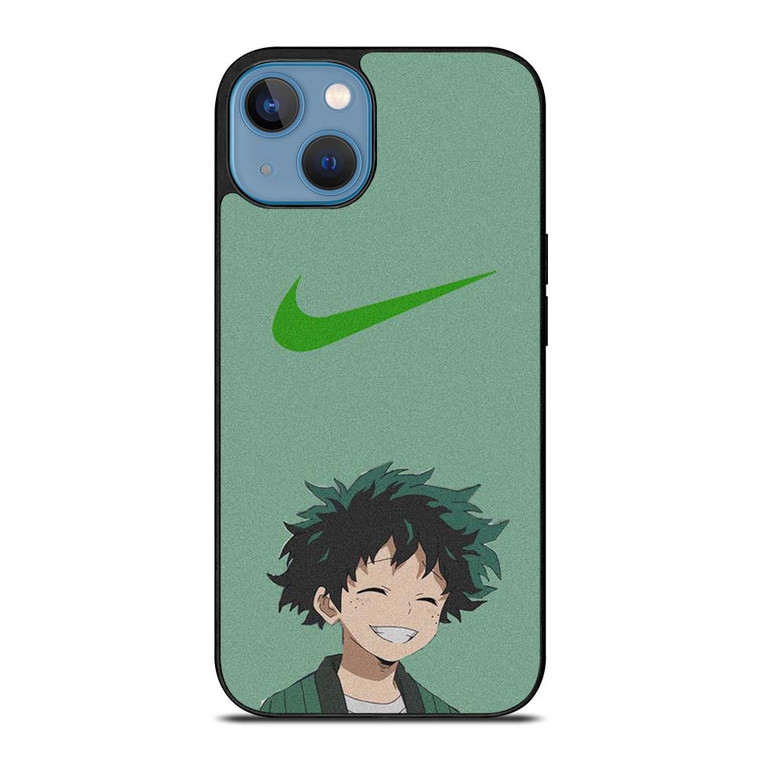IZUKU MIDORIYA MY HERO ACADEMIA NIKE iPhone 13 Case Cover