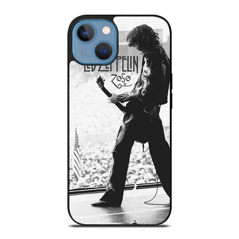 JIMMY PAGE LED ZEPPELIN GUITARIST iPhone 13 Case Cover