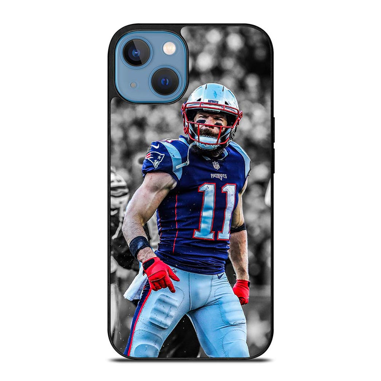 JULIAN EDELMAN NEW ENGLAND PATRIOTS NFL 2 iPhone 13 Case Cover