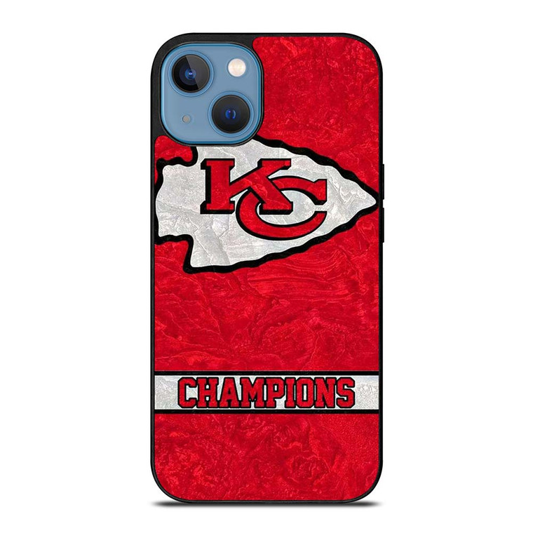 KANSAS CITY CHIEFS CHAMPIONS iPhone 13 Case Cover
