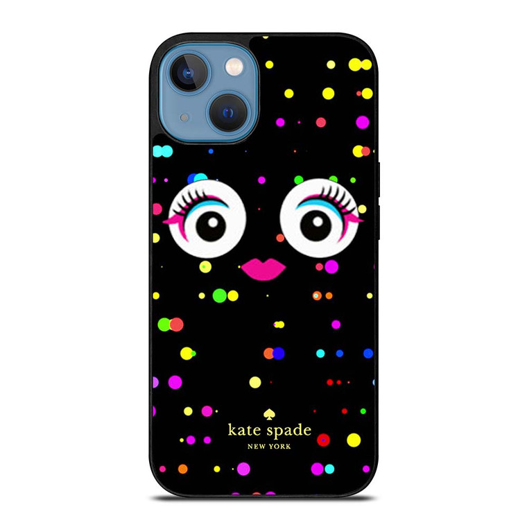 KATE SPADE COLORFULL MONSTER EYE iPhone 13 Case Cover