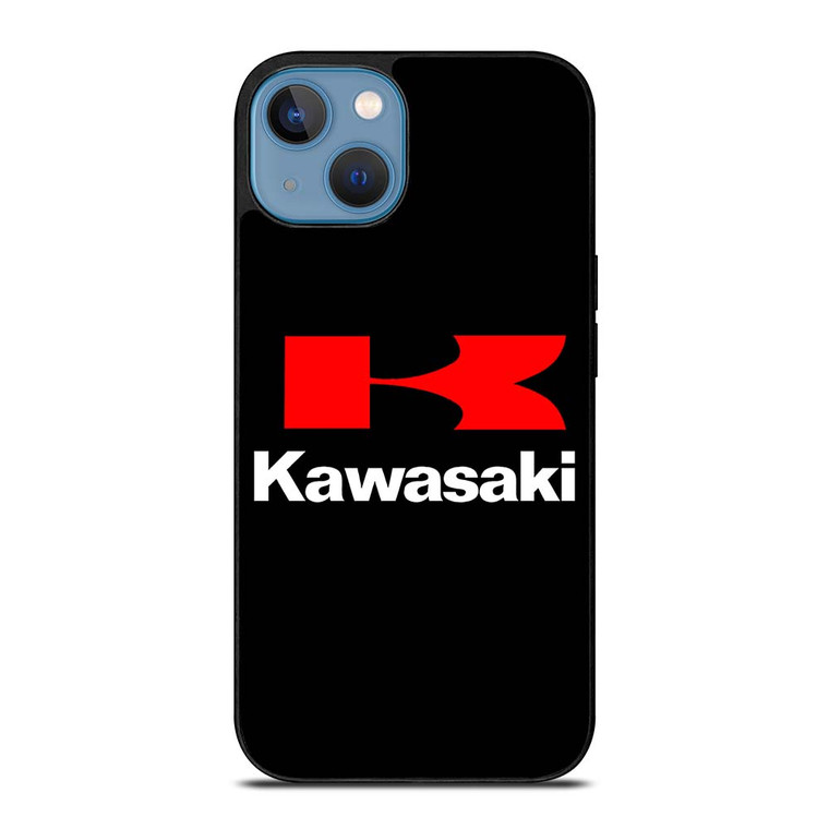 KAWASAKI MOTOR RED LOGO iPhone 13 Case Cover
