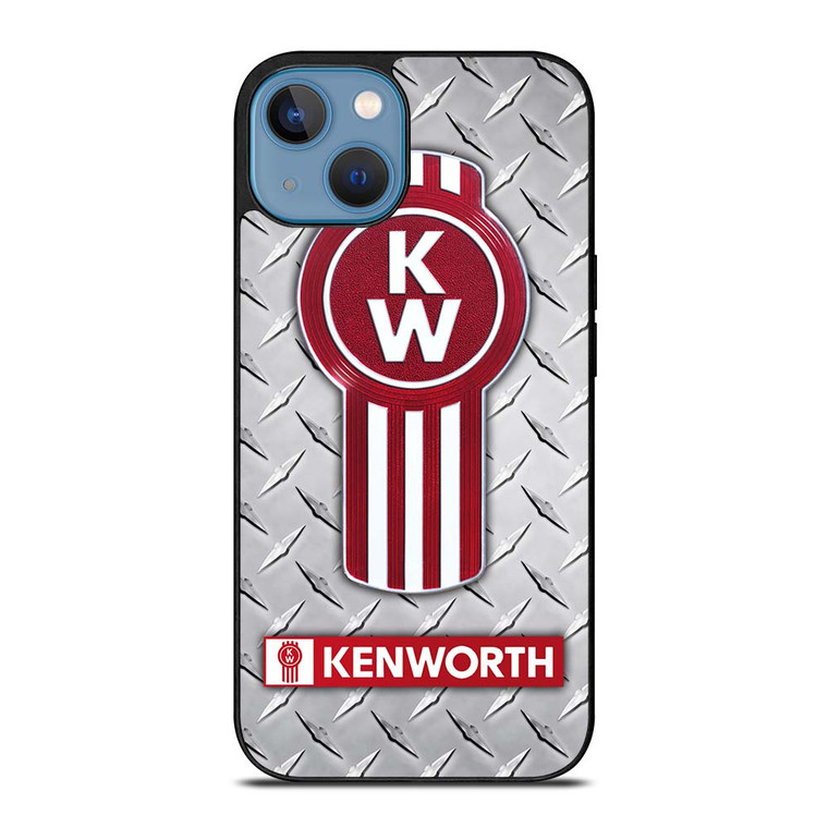 KENWORTH TRUCKS METAL PLATE iPhone 13 Case Cover