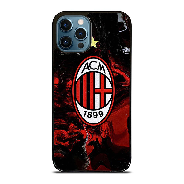 AC MILAN MARBLE LOGO iPhone 12 Pro Max Case Cover